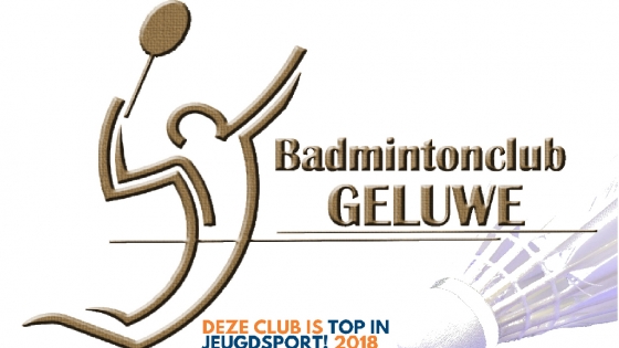 logo badmintonclub Geluwe