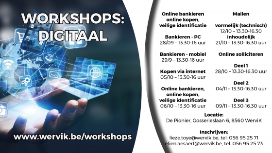 Workshops digitaal