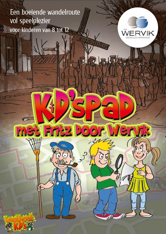 Cover KD's pad 'Met Fritz door Wervik'
